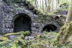 Cwm Pit Screens steps, April 2019